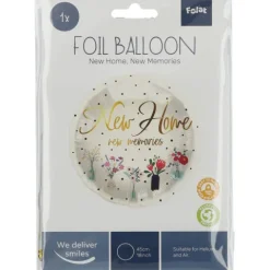 Balon foliowy nowy dom NEW HOME new memories 45 cm