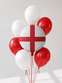 Balon foliowy okragły Flaga Anglii 35 cm