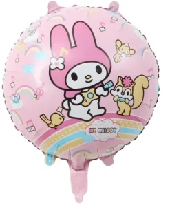 Balon foliowy okragły My Melody z serii Sannrio 18 cali