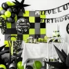 Balon foliowy okrągły Gamepady Hapy Birthday 35 cm