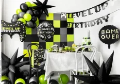 Balon foliowy okrągły Gamepady Hapy Birthday 35 cm