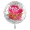 Balon foliowy okrągły Mamo Jesteś Najlepsza 18 cali