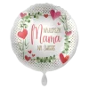 Balon foliowy okrągły Najlepsza Mama na Świecie 18 cali