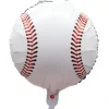 Balon foliowy okrągły piłka Baseball 18 cali 45 cm