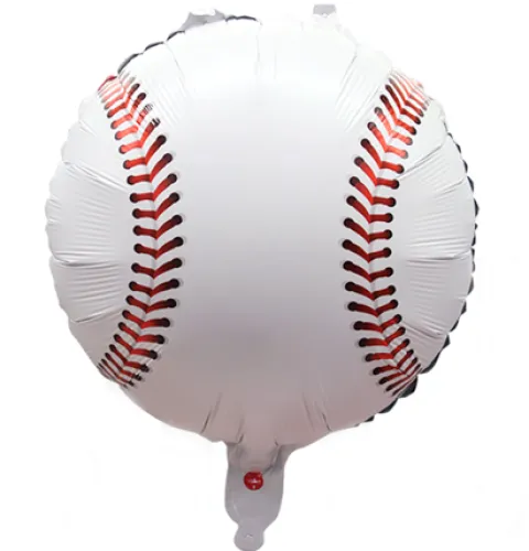 Balon foliowy okrągły piłka Baseball 18 cali 45 cm