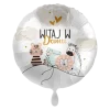 Balon foliowy okrągły Witaj w domu 18 cali