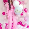 Balon foliowy okrągły złoty napis Bride wieczór panieński 18 cali