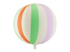 Balon foliowy piłka w paski 75 cm