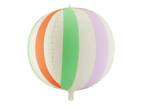 Balon foliowy piłka w paski 75 cm