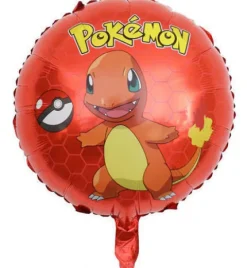 Balon foliowy POKEMON Charmander okrągły 18 cali