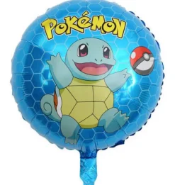 Balon foliowy POKEMON Squirtle okrągły 18 cali