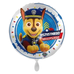 Balon foliowy Psi Patrol CHASE 45 cm