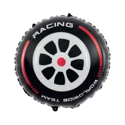 Balon foliowy Racing Car Koło 45x50 cm