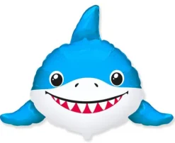 Balon foliowy rekin niebieski Baby Shark 70x80 cm