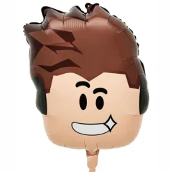 Balon foliowy ROBLOX postać Uśmiechnięta twarz 45 x 60 cm