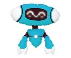 Balon foliowy Robot Blue 68x60 cm