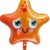 Balon foliowy rozgwiazda starfish 56 x 50cm