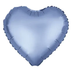 Balon foliowy serce satynowe matowe 18 cali granatowy