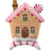 Balon foliowy stojący domek CHATKA Z PIERNIKA 76 cm