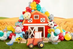 Balon foliowy stojący Traktor 72 x 63 cm