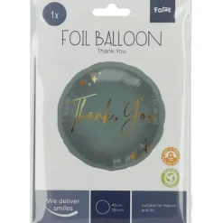 Balon Foliowy Thank You Dziękuję 45 cm
