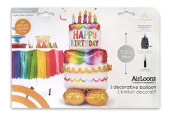 Balon foliowy Tort dekoracja stojąca 134 cm Anagram