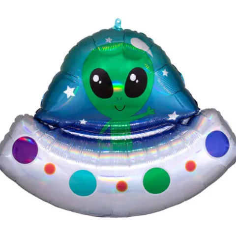 Balon foliowy UFO Statek Kosmiczny 71 x 53 cm