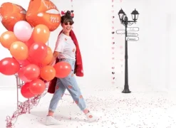 Balon foliowy USTA Kiss Me 86.5x65 cm