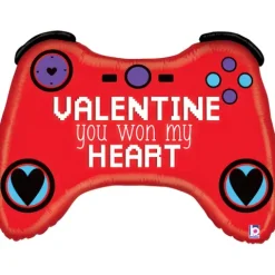 Balon foliowy Valentine Gamer dla gracza 34 cale