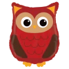 Balon foliowy Woodland Sowa 66 cm