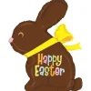 Balon foliowy zając wielkanocny Hapy Easter 99 cm