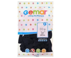 Balon Gemar jednokolorowy 12 cali 100 szt. Navy Granatowy