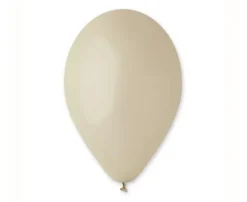 Balon Gemar jednokolorowy 12 cali 100 szt latte beżowy
