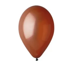 Balon Gemar jednokolorowy 12 cali 1 szt. brązowy