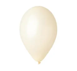 Balon Gemar jednokolorowy 12 cali 1 szt kremowy kość słoniowa