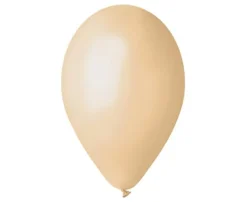 Balon Gemar jednokolorowy 12 cali 100 szt kremowy cielisty