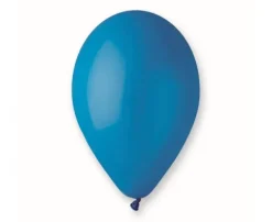 Balon Gemar jednokolorowy 12 cali 100 szt niebieski