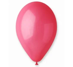 Balon Gemar jednokolorowy 12 cali 100 szt czerwony