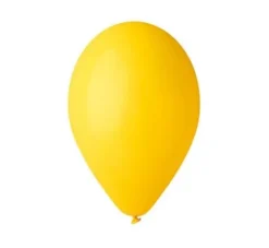 Balon Gemar jednokolorowy 12 cali 1 szt żółty