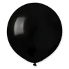 Balon Gemar jednokolorowy 19 cali 25 szt. Czarny - Black