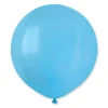 Balon Gemar jednokolorowy 19 cali 25 szt. Light blue - Jasnoniebieski