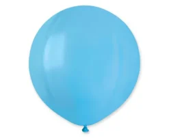 Balon Gemar jednokolorowy 19 cali 25 szt. Light blue - Jasnoniebieski
