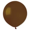 Balon Gemar jednokolorowy 19 cali 25 szt. Brown - Brązowy