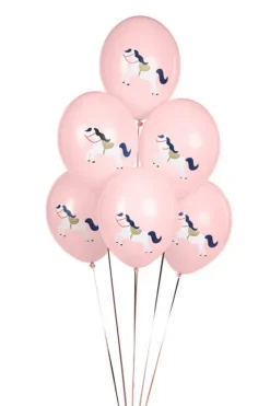 Balon gumowy KOŃ KONIK Pastel Pink 12 cali 1 szt.
