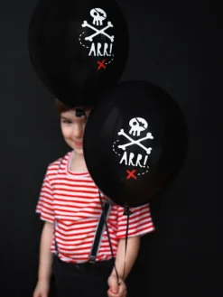 Balon gumowy PIRACI ARR! pirat 30 cm 1 szt.