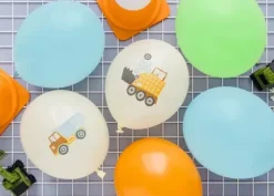 Balon gumowy POJAZDY BUDOWY 12 cali 1 szt.