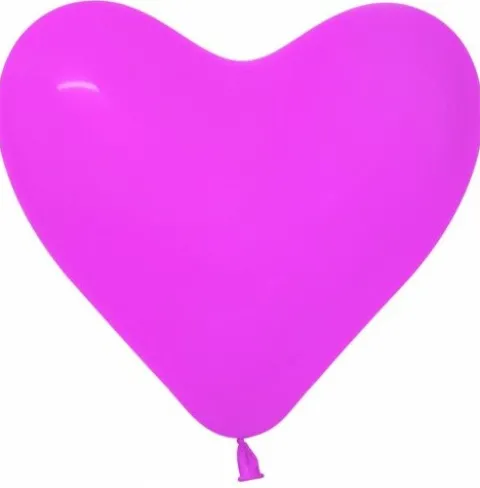 Balon jednokolorowy Sempertex SERCE 10'' 100 szt