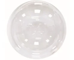 Balon kula Bubble Deco Aqua Crystal transparentny 36"