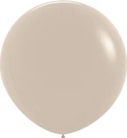 Balon Kula Sempertex Solid 36 cali 1 szt. White Sand