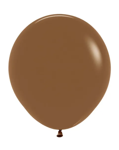 Balon lateksowy 18 cali Sempertex Solid 1 szt. Coffee